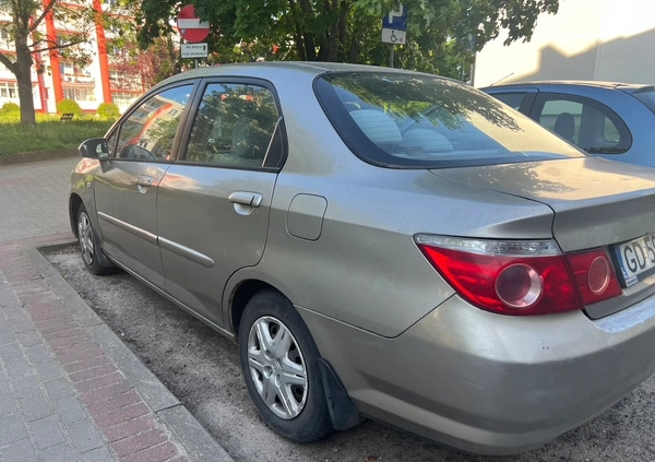 Honda City cena 2900 przebieg: 300000, rok produkcji 2006 z Gdańsk małe 56